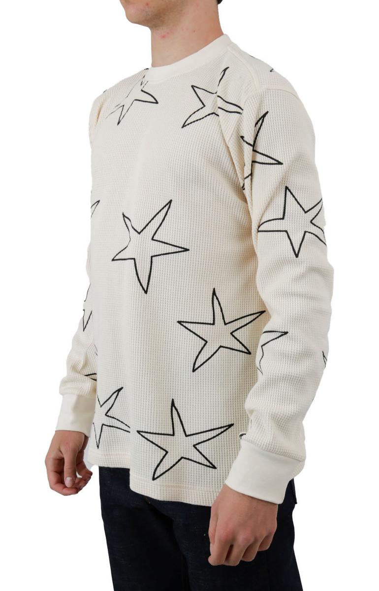 Obey Stars Long Sleeve Thermal Top - Cozy & Stylish
