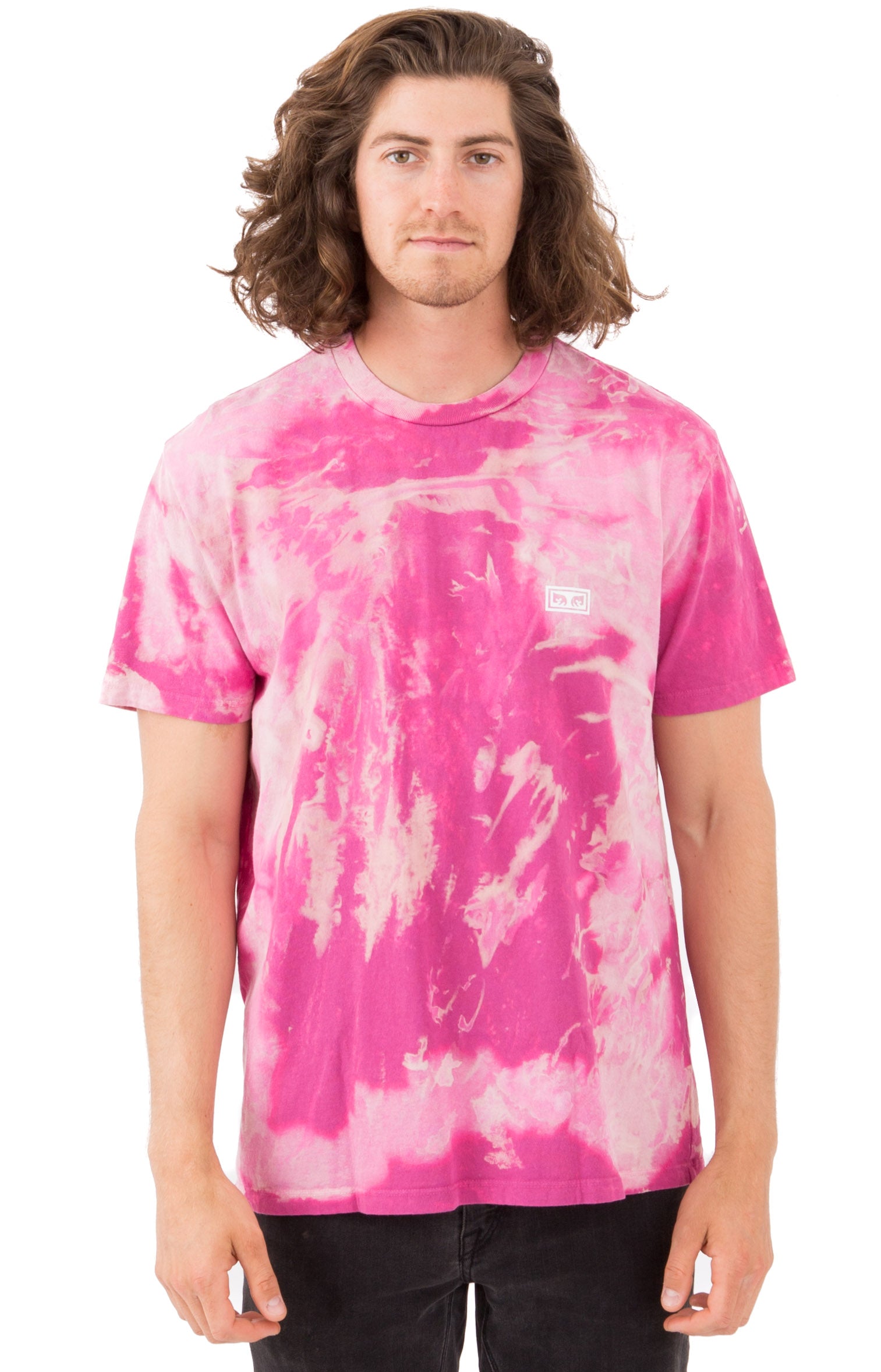 Obey Jumble Lo-Fi Magenta Heavyweight Tee: A Stunning Edition