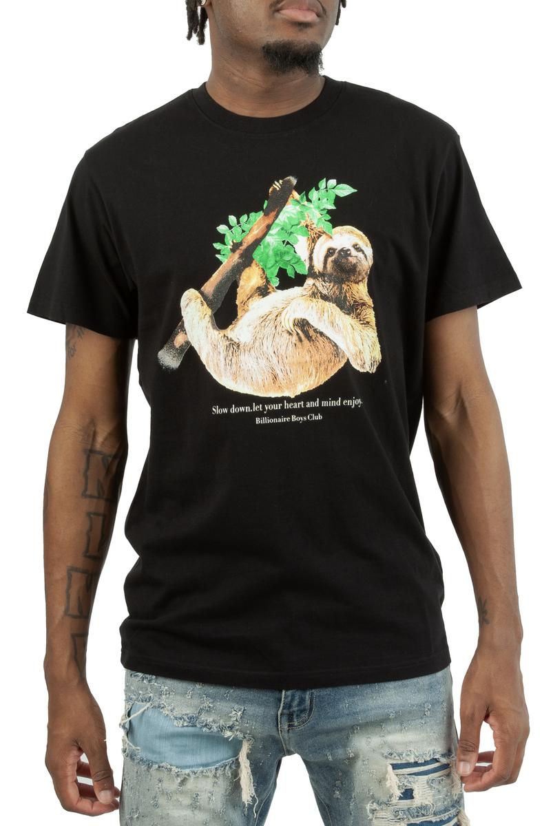 Adorable Sloth Short Sleeve Knit Tee - A Must-Have!