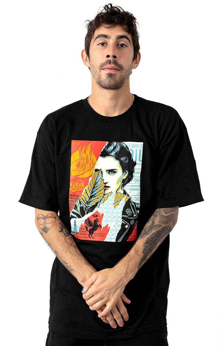 Misguided Journey Tee - Black: A Must-Have!