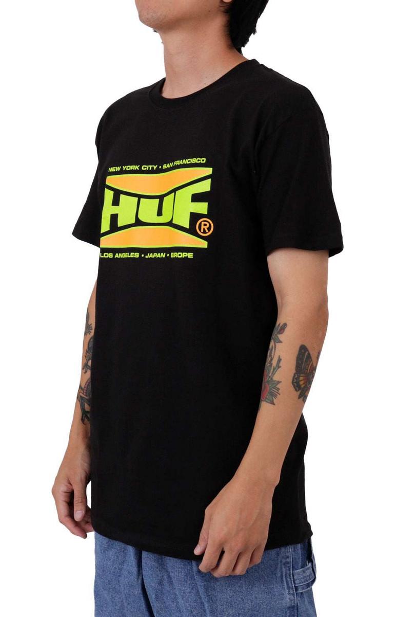 HUF Bolt Graphic Tee - Stunning Black