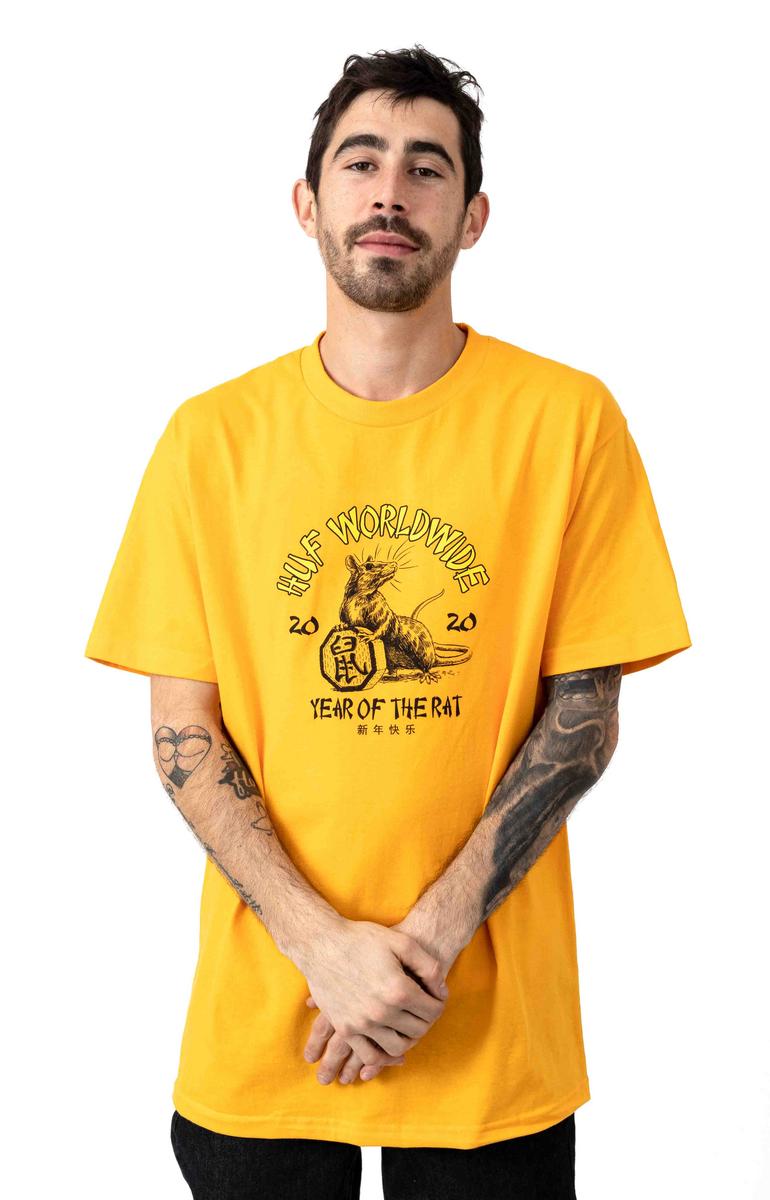 Huf's Stunning Gold Year of the Rat T-Shirt