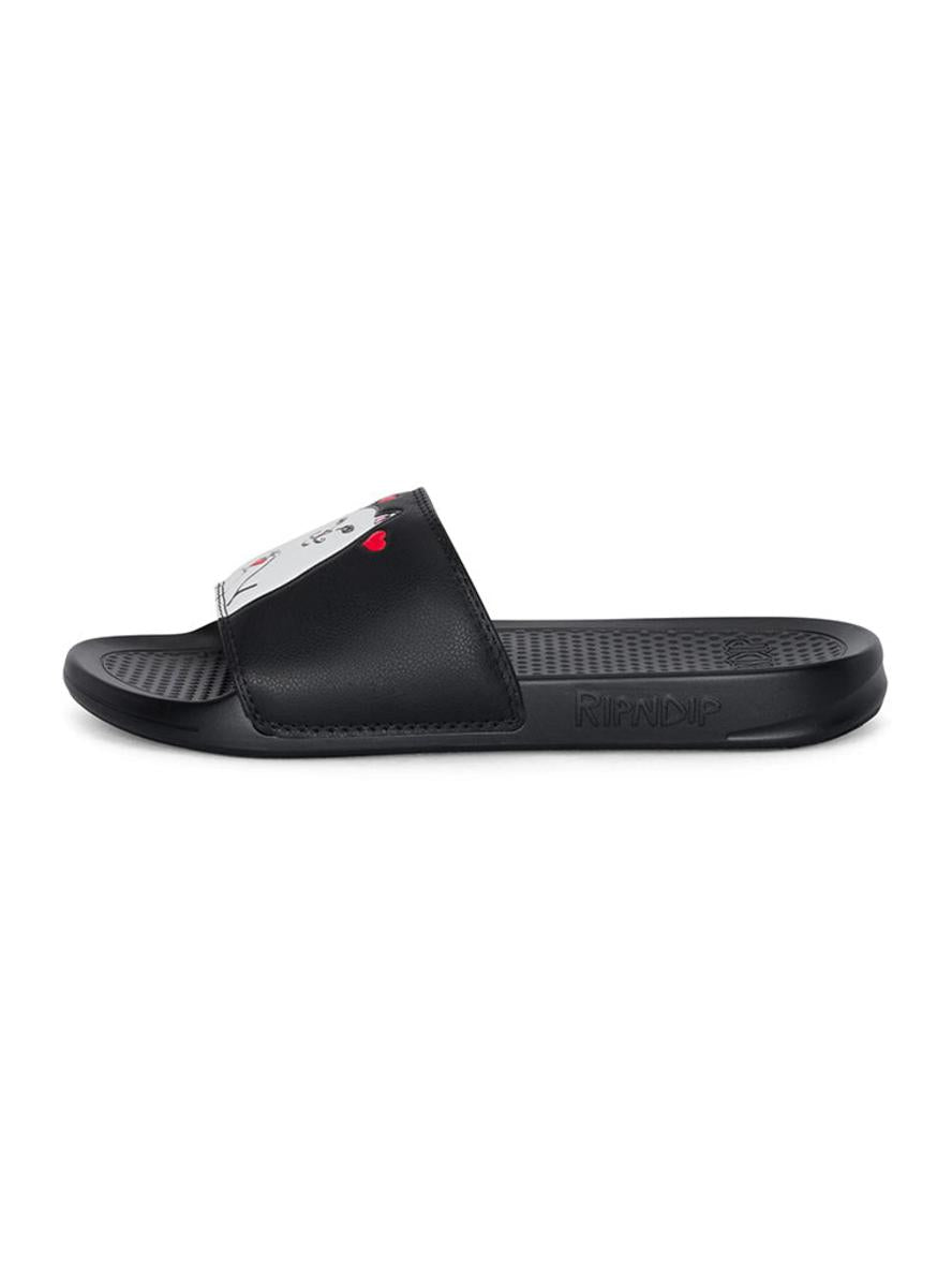RipNDip's Irresistible Nermal Love Black Slides