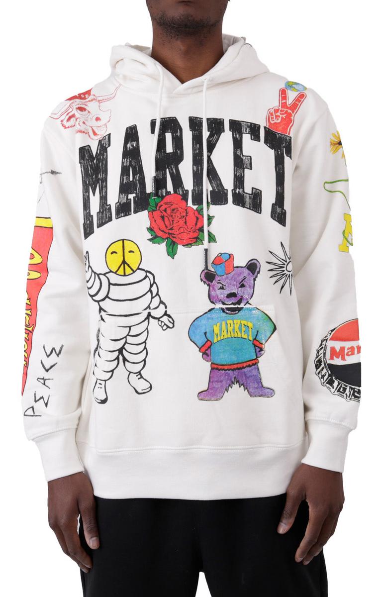 Stunning Custom Hand - Illustrated Varsity Hoodie