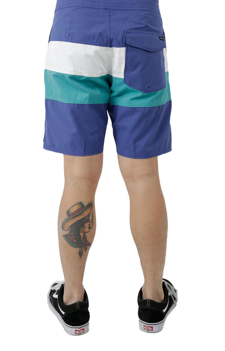RVCA Noble 2 Heritage-Inspired 18 Boardshorts in Stunning Ocean Blue