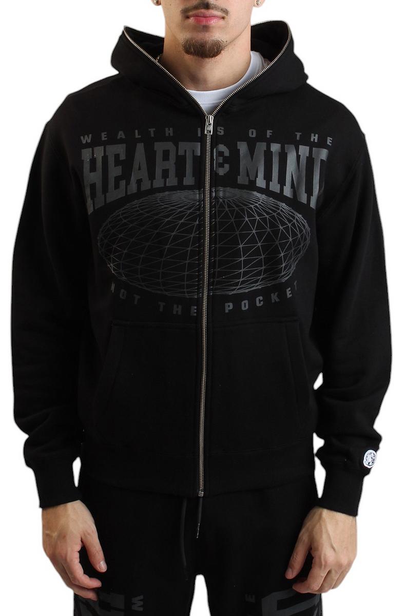 BB HMU Glistening Zip Hoodie - Urban Style Essential