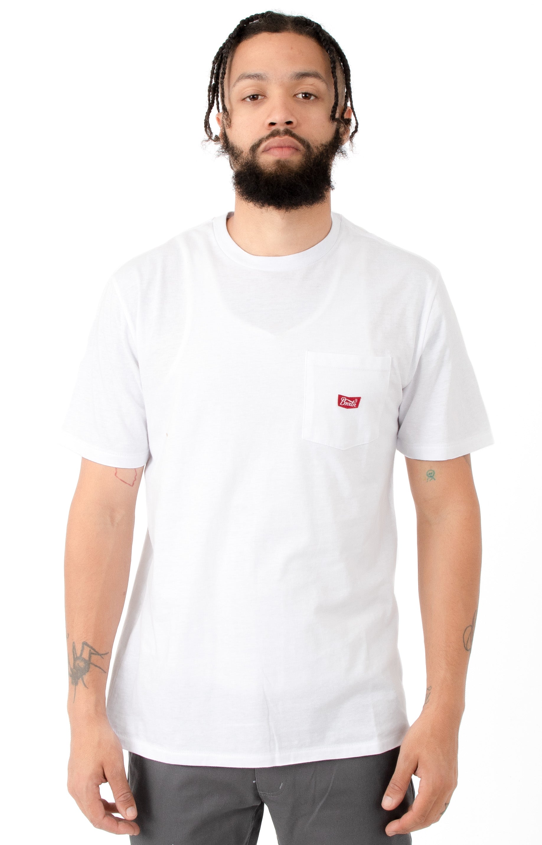Stith WL Pocket T-Shirt - Elegant Off-White