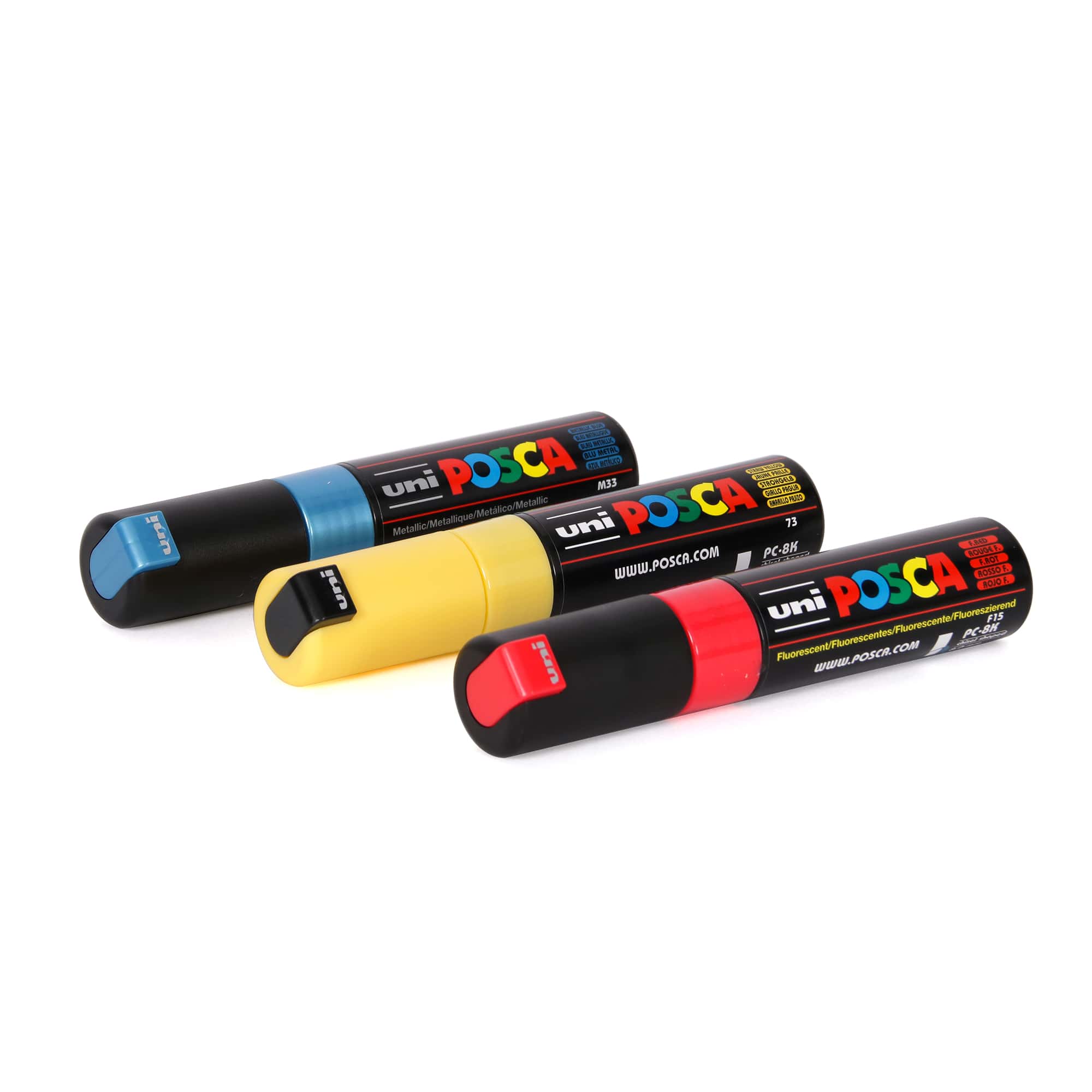 Eye-Catching 8 mm Broad Chisel Tip Fluorescent Pink Marker - Grab Yours Now!