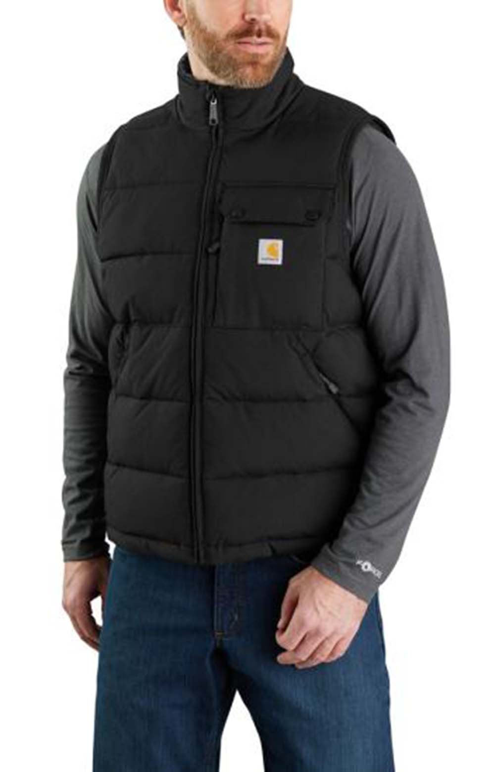 Montana Loose Fit Insulated Vest - Black: Your Ultimate Cold-Weather Companion