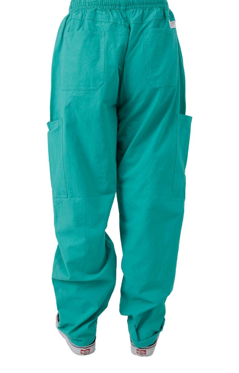 Stunning Teal Crushed Cargo Pants