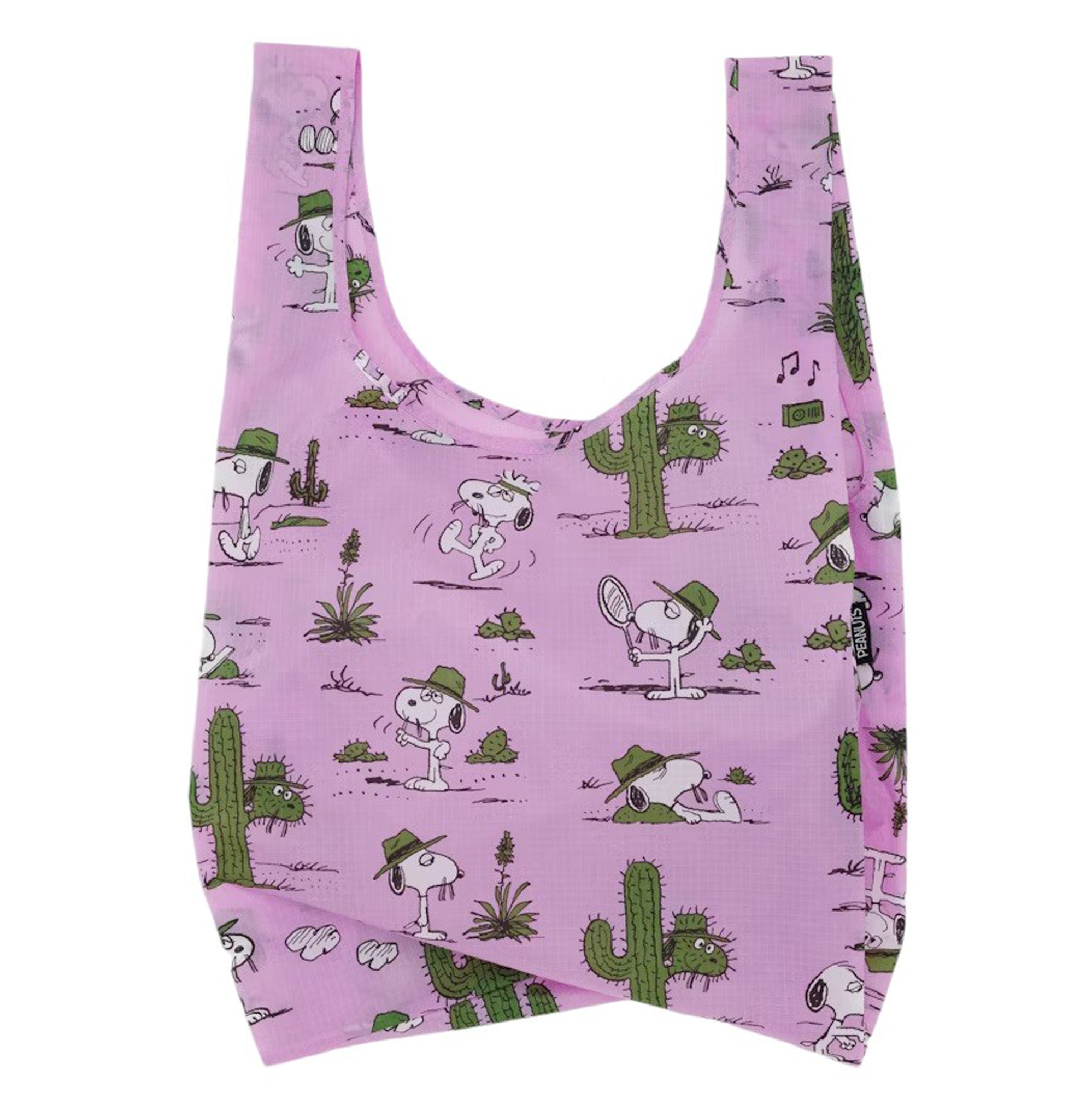 Gorgeous Pink Spike Eco-Friendly Baggu - Grab Yours Now!