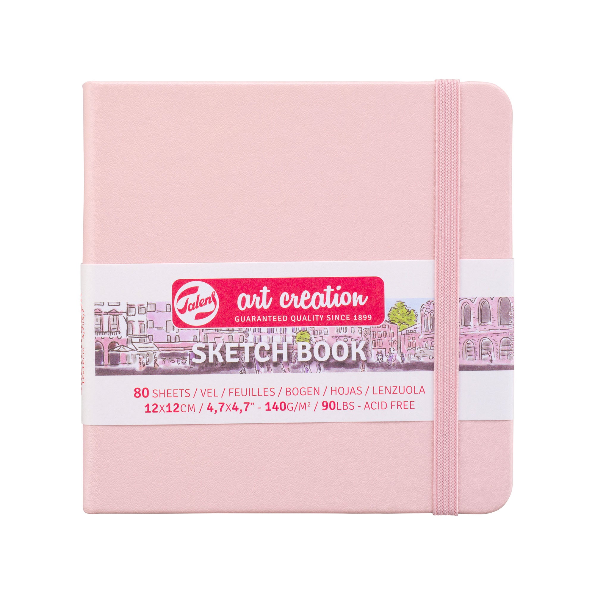 Gorgeous Pastel Pink Art Creation Sketchbook