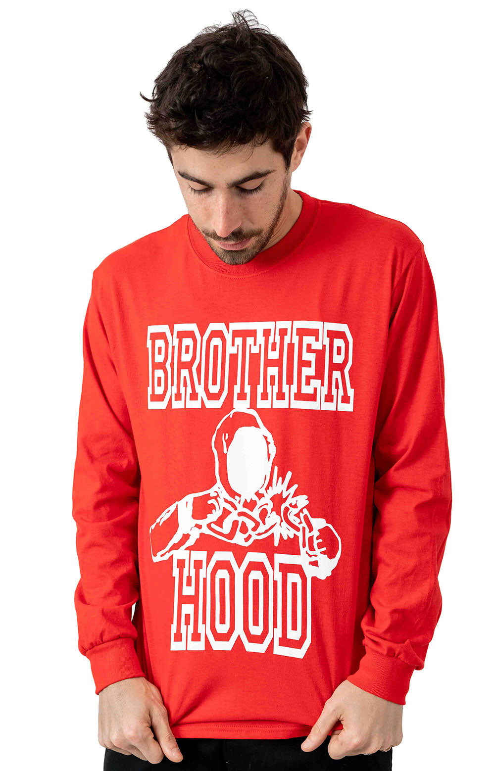 Stunning Red Break Free Long Sleeve Shirt