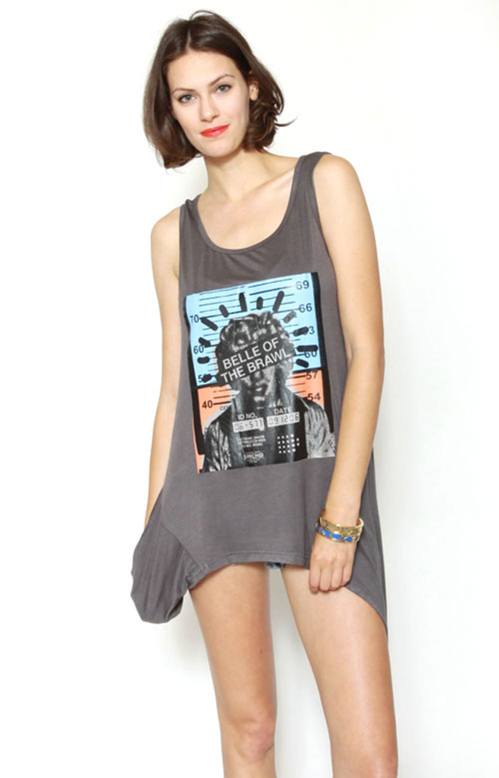 Gorgeous Marilyn Cut Tank Tunic
