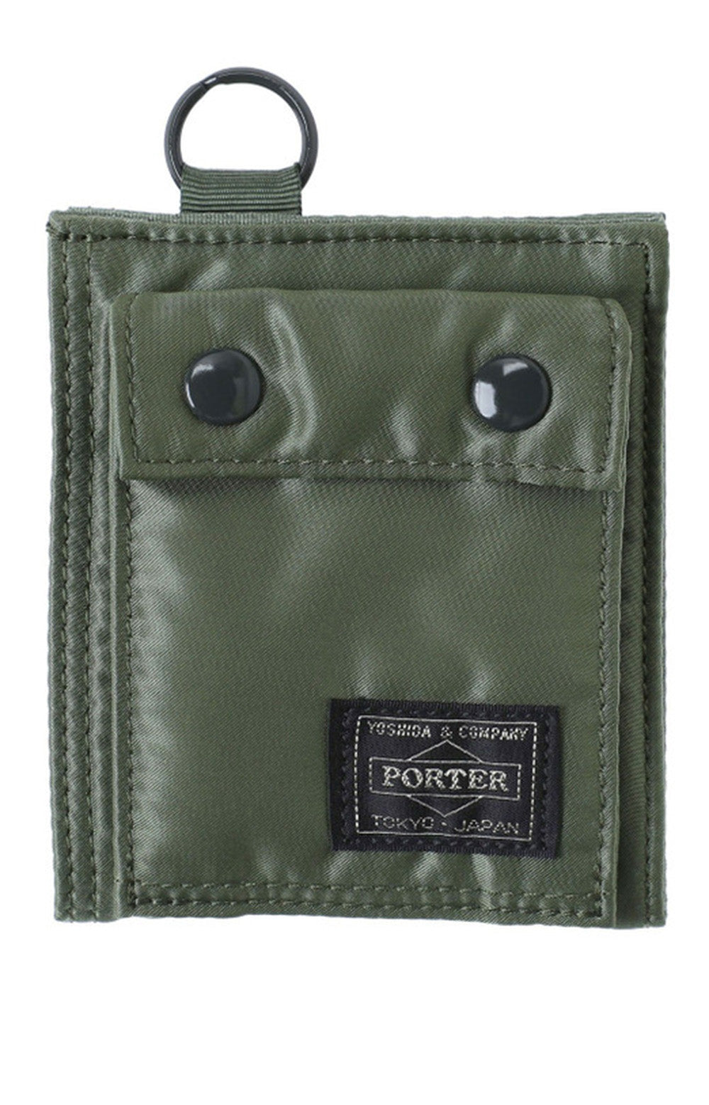 Charming Small Tanker Wallet in Sage Green