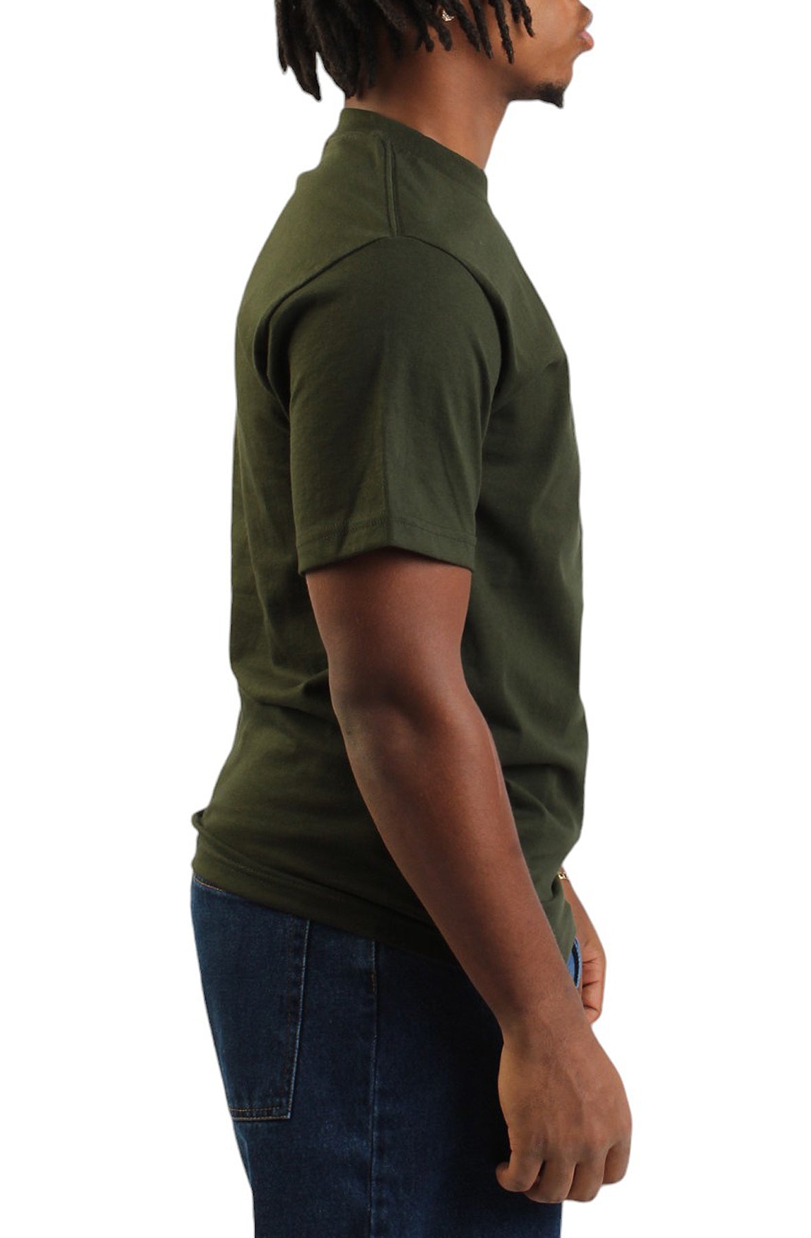 ShakaWear Max Heavyweight Short Sleeve T-Shirt in Hunter Green - Limited Edition