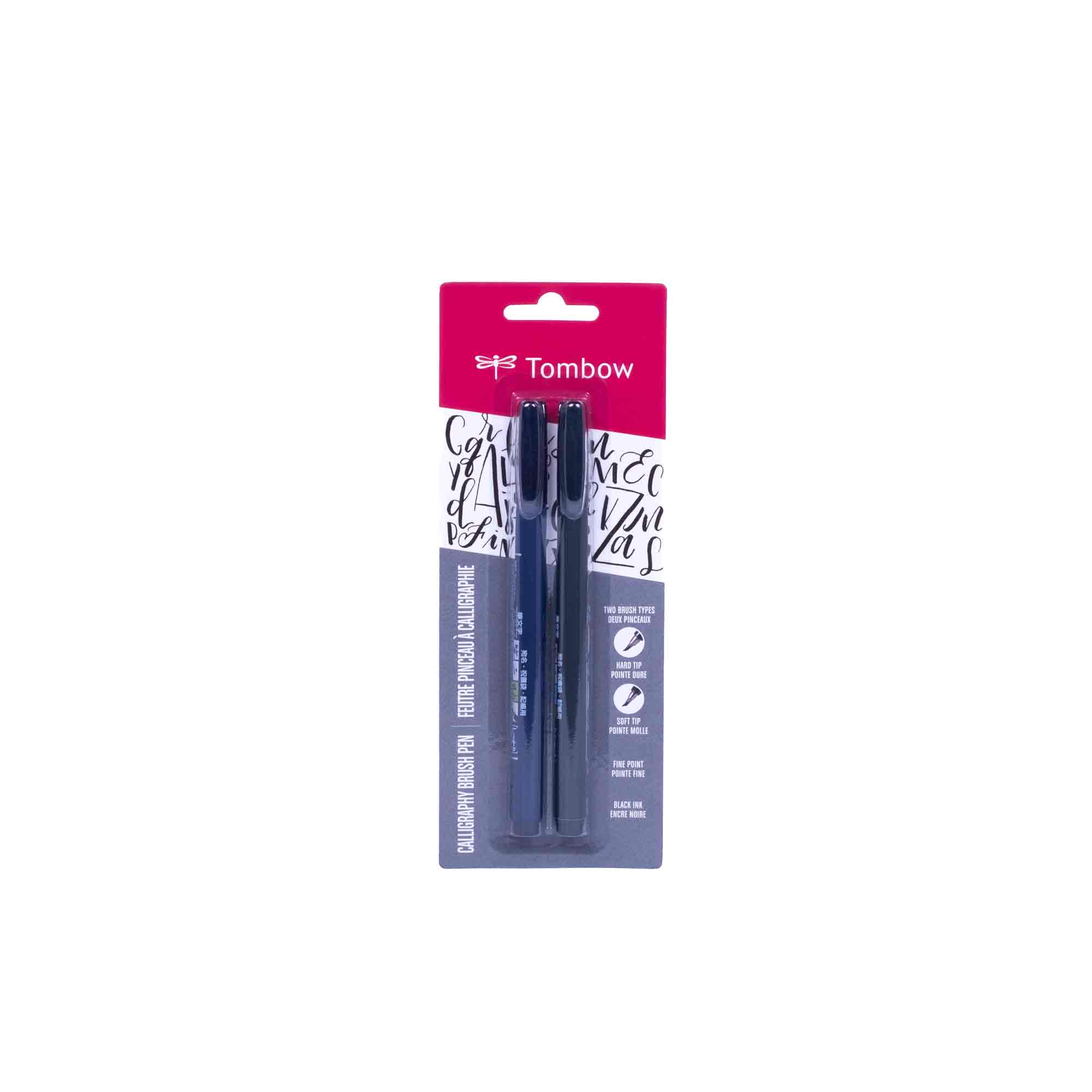 Tombow Calligraphy Brush Pen Set of 2