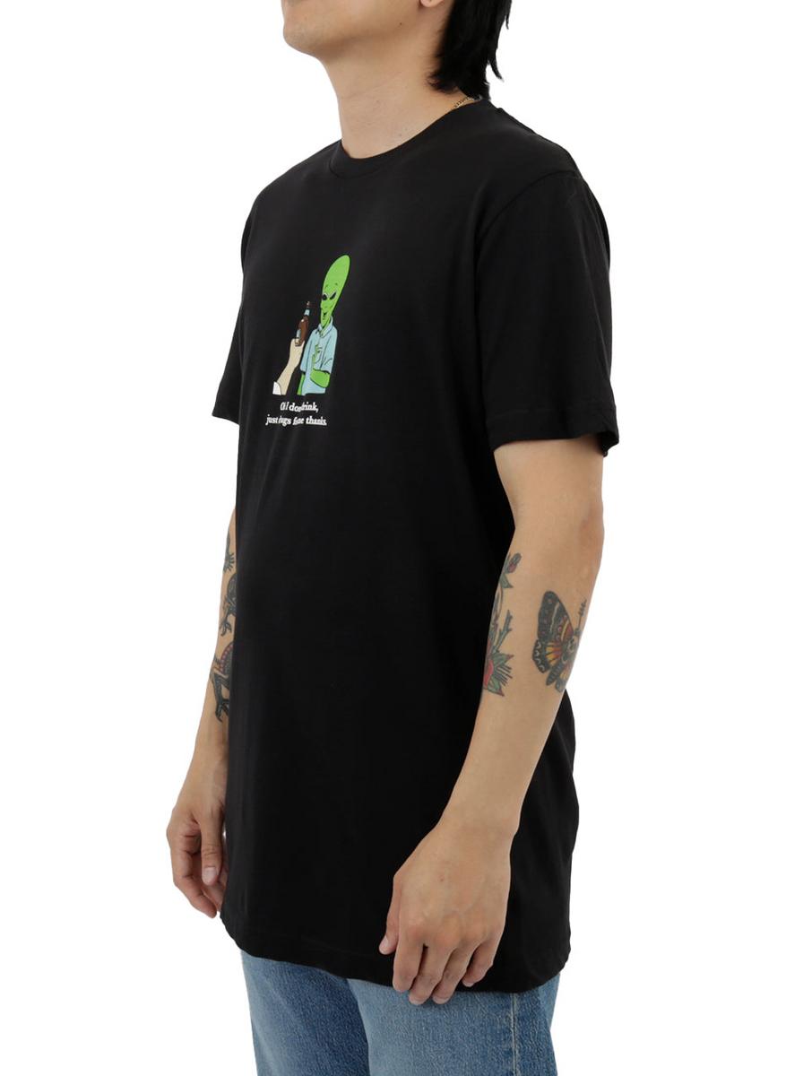 RIPNDIP's Striking 'I Don't Drink' Black T-Shirt