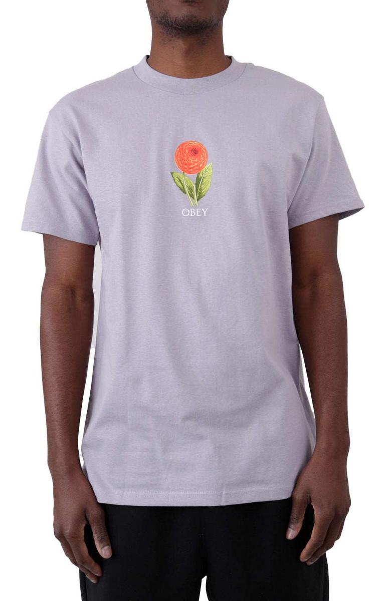 Gorgeous Obey Lightbulb Tee in Lilac Chalk - Grab Yours Now!