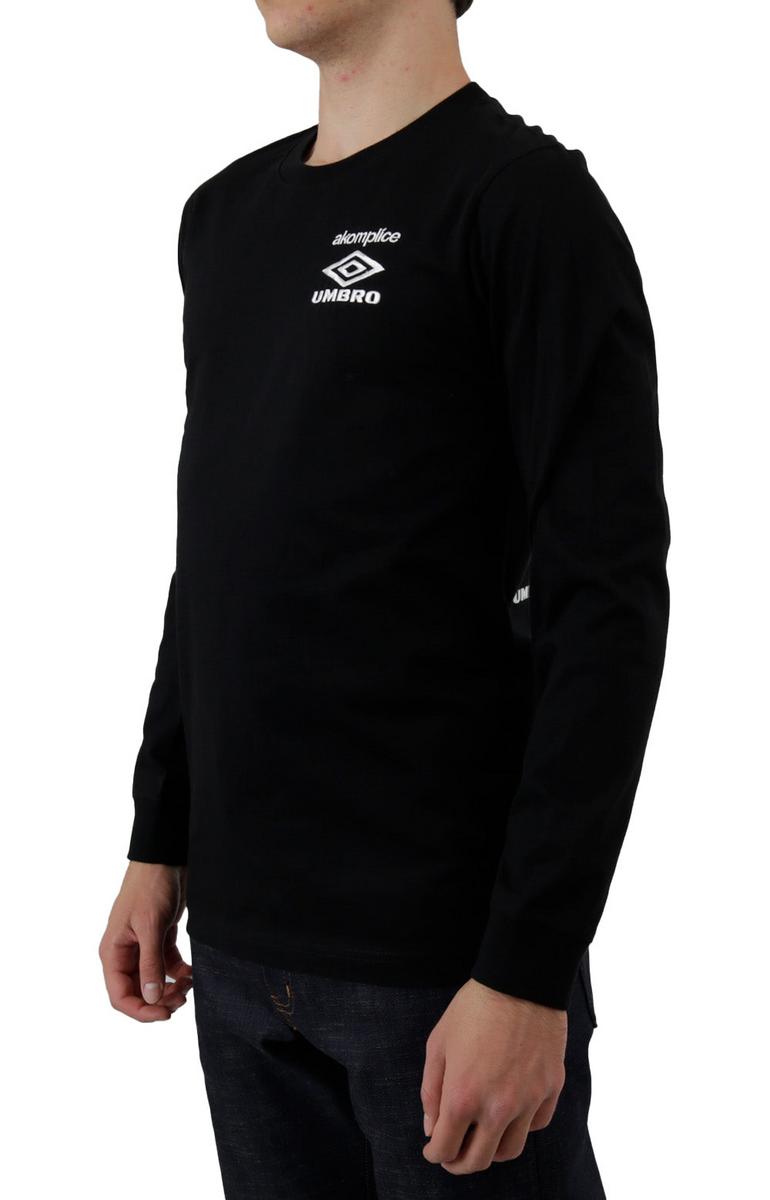Akomplice x Umbro World Peace Black Long Sleeve Tee - Wear Peace Now!