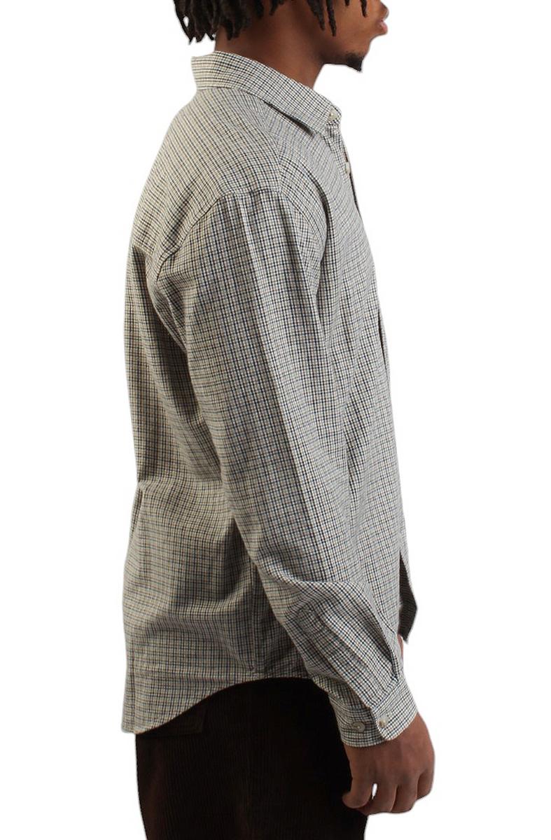Polar Skate Co. Mitchell LS Creme Check Shirt