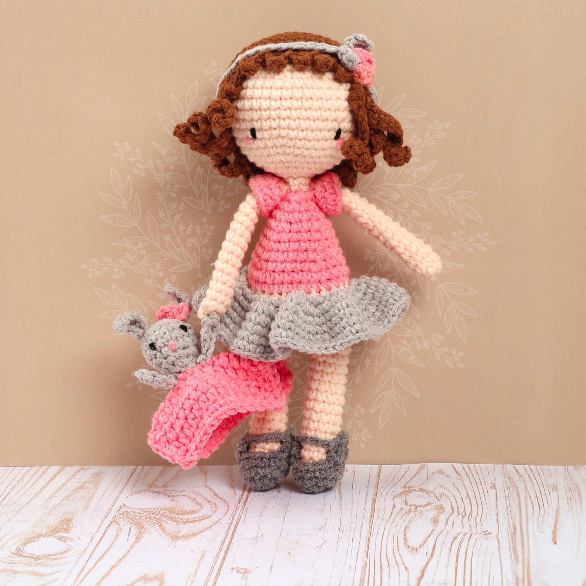 Enchanting DIY Crochet Doll Kit - Iris
