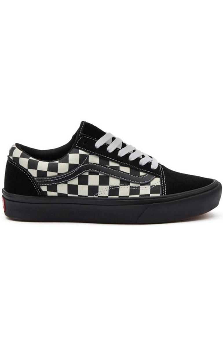 Vans Mixed Media ComfyCush Old Skool Sneakers in Antique White - Must - Have Style!