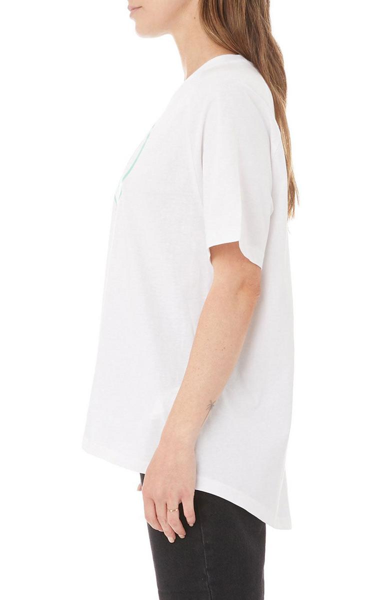 Gorgeous Authentic Pop Emasar Top - White/Green Spring Edition