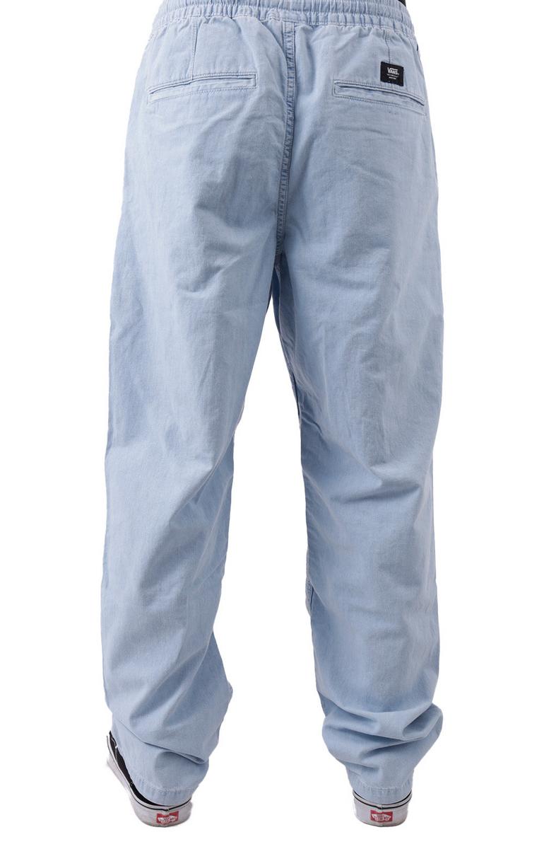 Vans Loose Fit Tapered Stretch Denim Pants - Light Stonewash: Stylish & Comfortable!