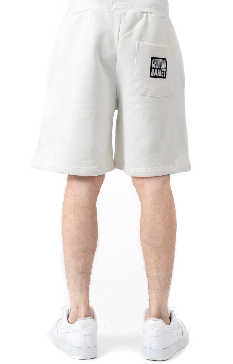 Skelly World Tour Cream Sweatshorts - A Must-Have!