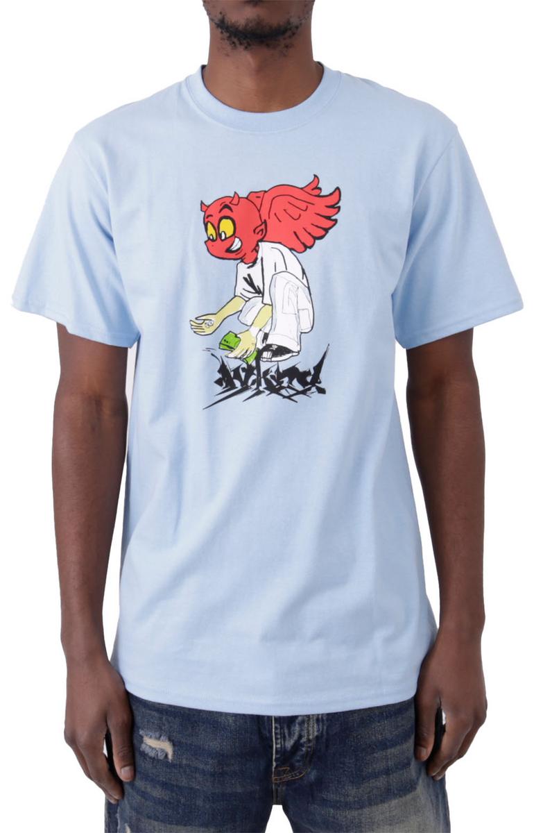 Lucky Sky Blue Fortunate Tee - Your Ultimate Good - Luck Find!