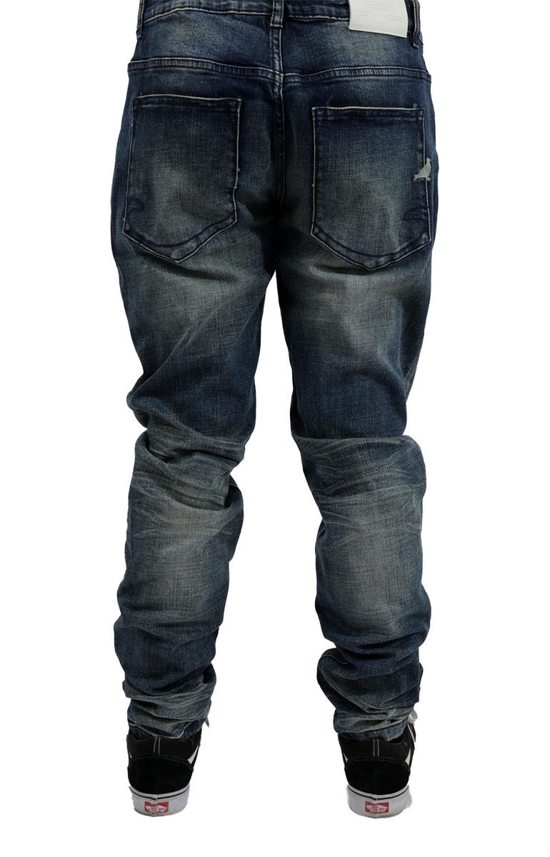 Staple's Peach Tree Dark Stone Washed Denim Trousers - A Must-Have!