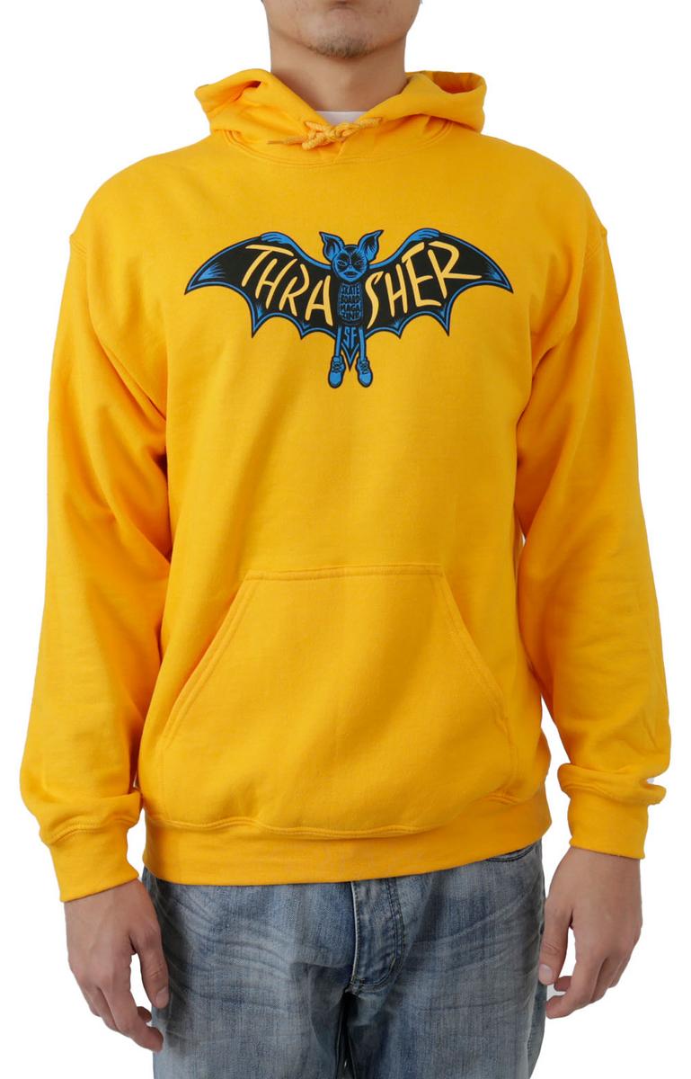 Thrilling Thrasher Bat Gold Hoodie - A Must - Have!