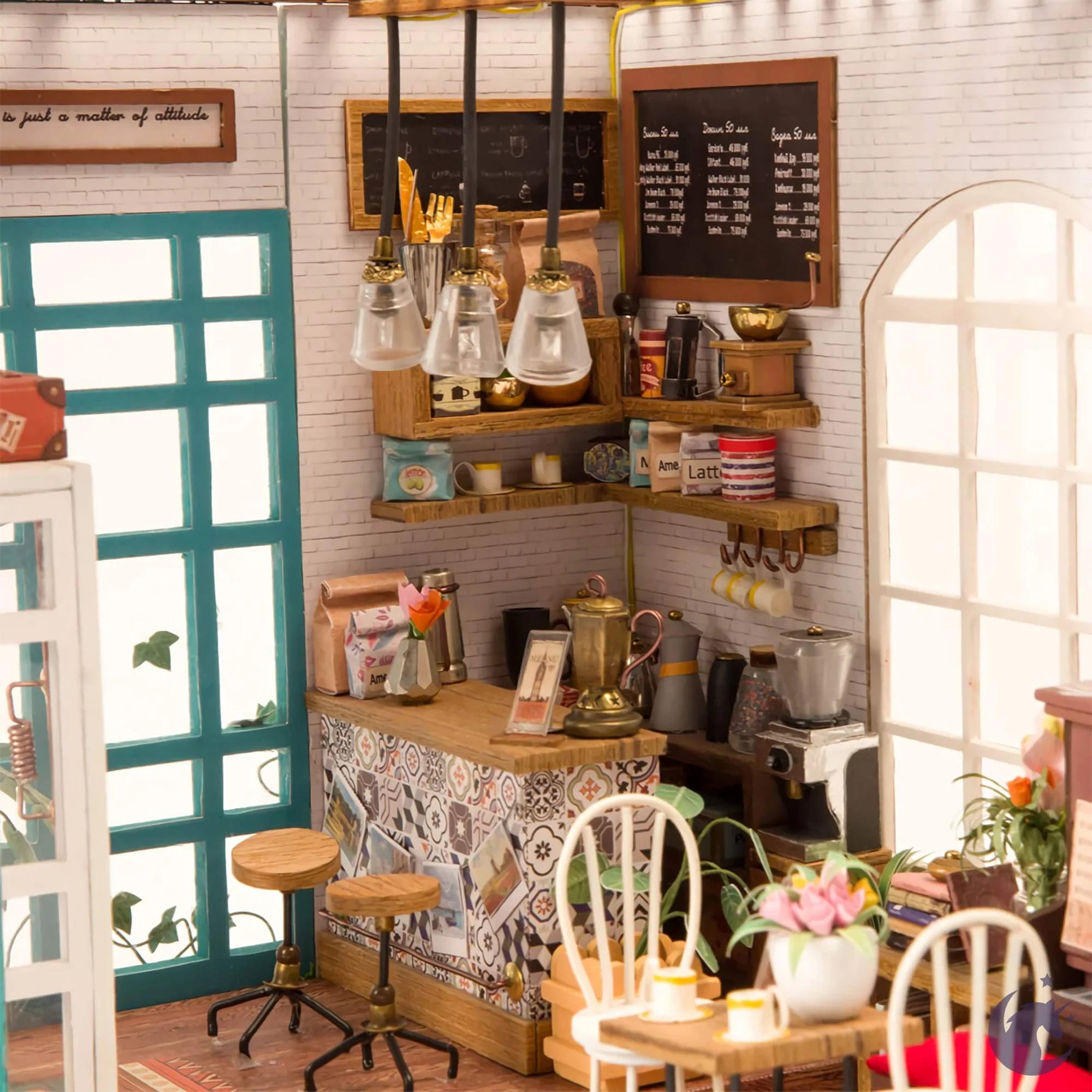 DIY Mini Simon's Coffee Shop House - Unleash Your Creativity!