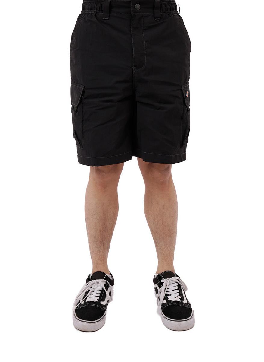 Dickies' Stylish Black Poplin Cargo Shorts - WRR36BKX