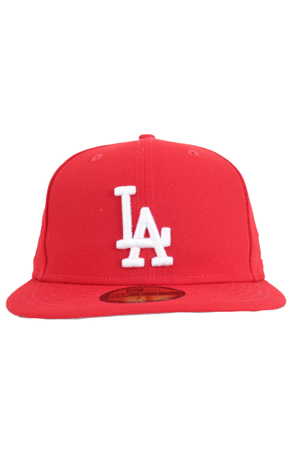 Exciting LA Dodgers 88 World Series Patch Up 59FIFTY Fitted Hat in Red/White