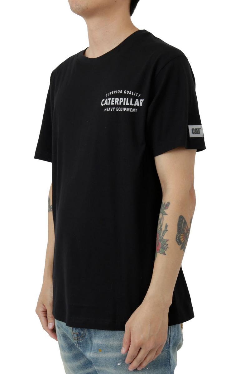 Caterpillar's Stunning Black Quality Trademark Tee
