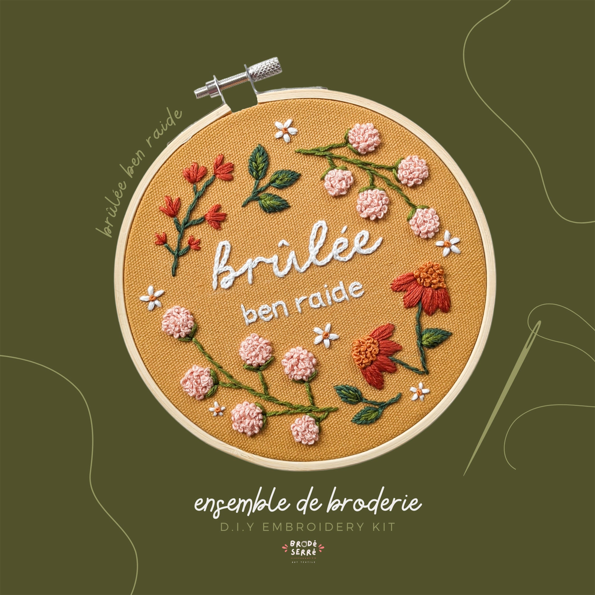 DIY Embroidery Kit - Express Your Emotions