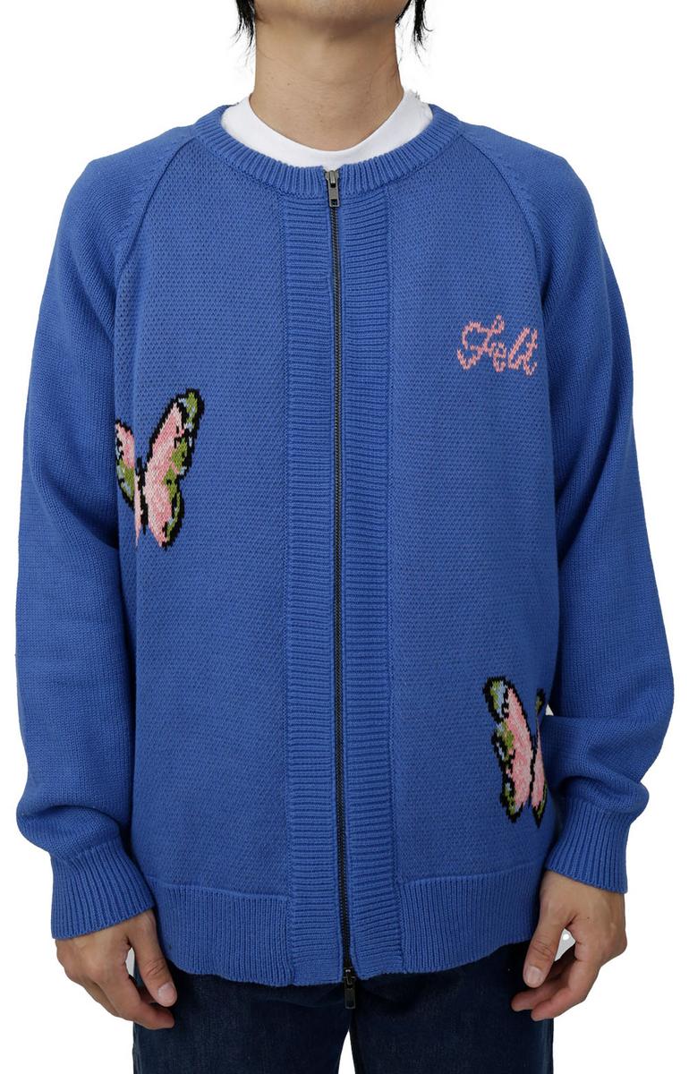 Oceanic Web Zip Knit Sweater - Dive into Style!