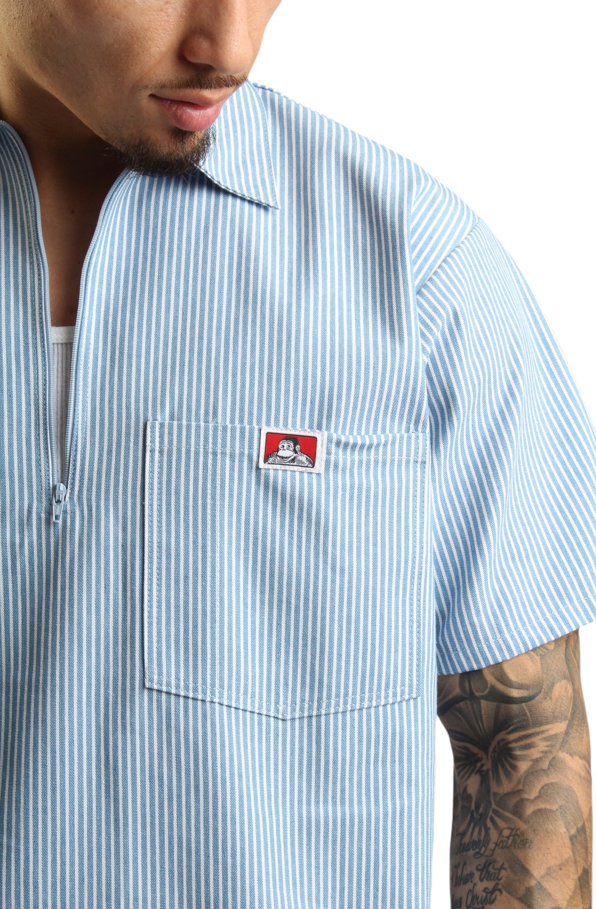 Half-Zip Solid Shirt - The Ultimate Work Companion
