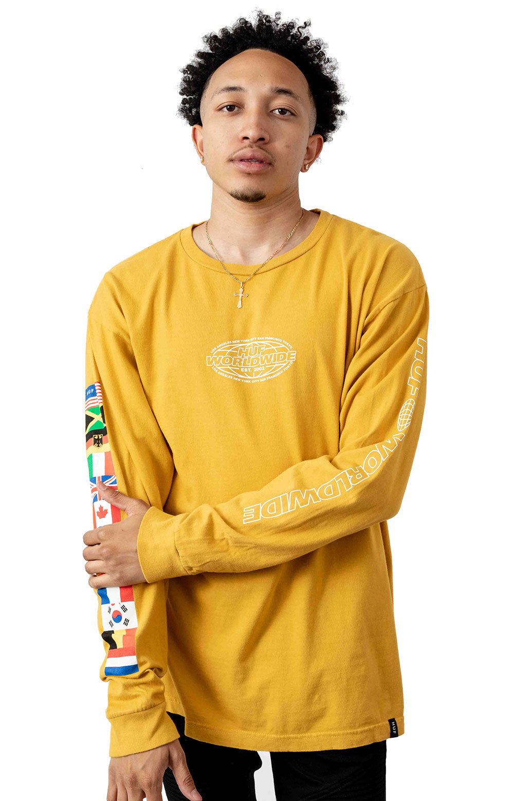 Exquisite World Tour Long-Sleeve Shirt in Sauterne