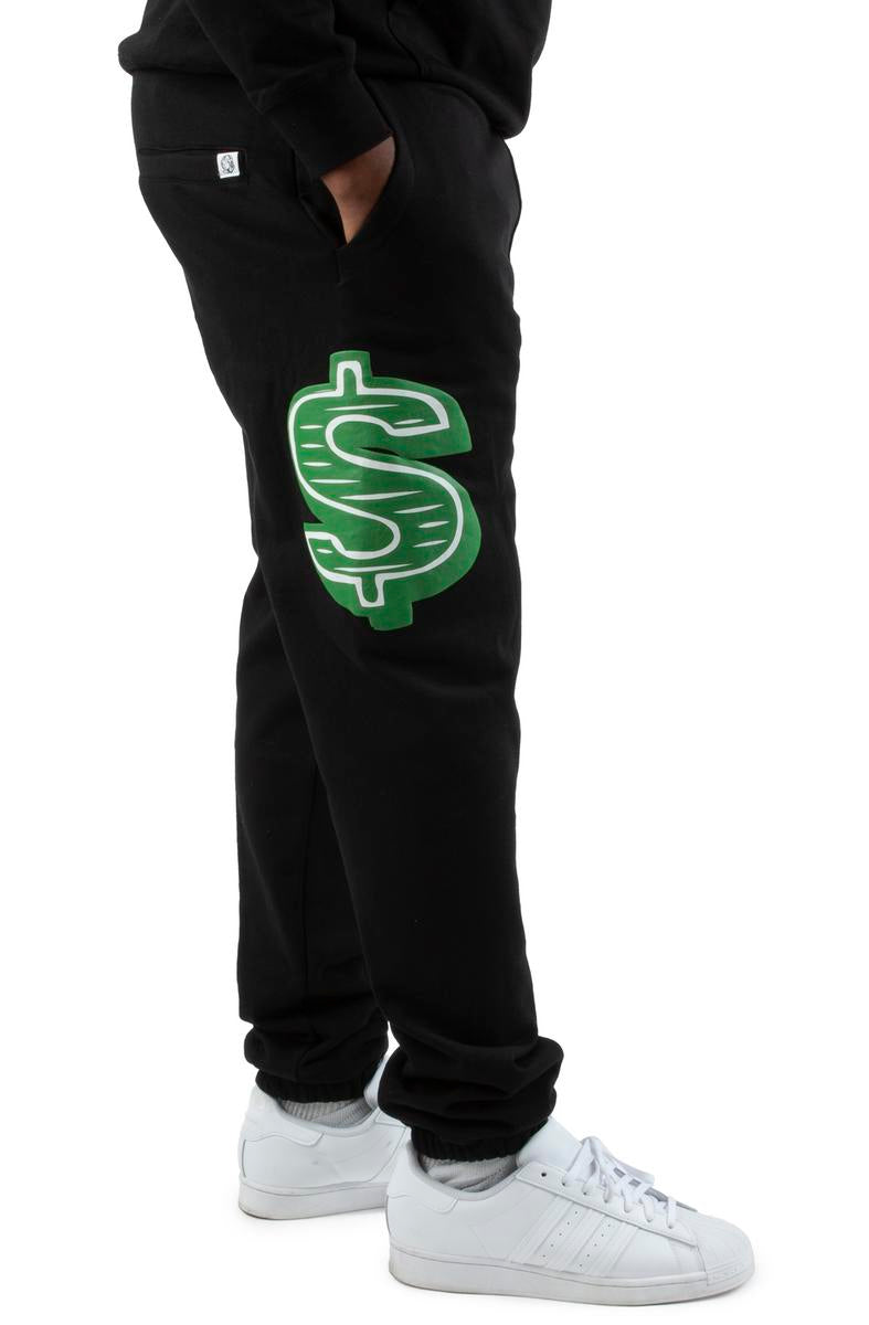 Eye - catching Straight Font Sweatpants