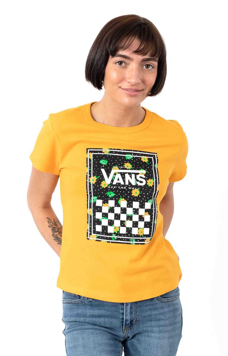 Stunning Pop Box T-Shirt in Cadmium Yellow