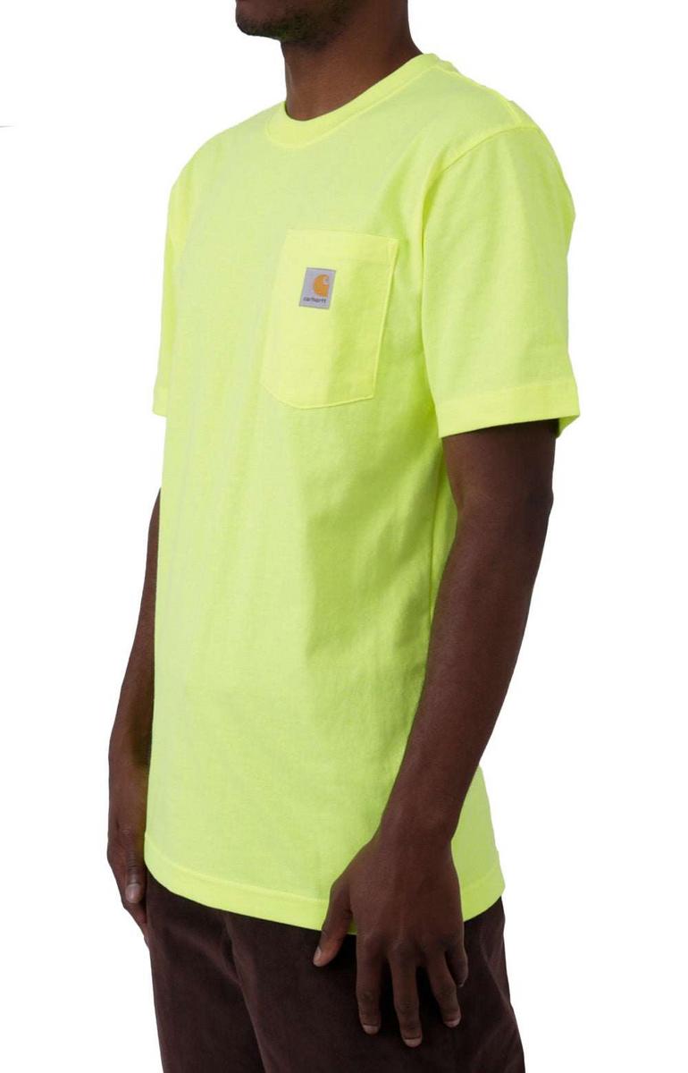 Carhartt Brite Lime Work Pocket T-Shirt - Unleash Your Potential!