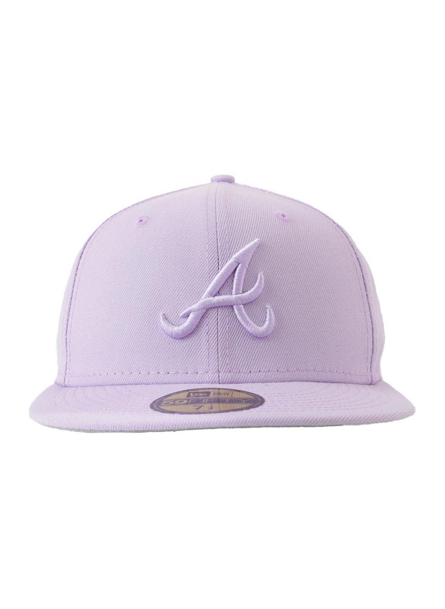Atlanta Braves 5950 Fitted Cap Color Pack - Stunning Light Purple (60322390)