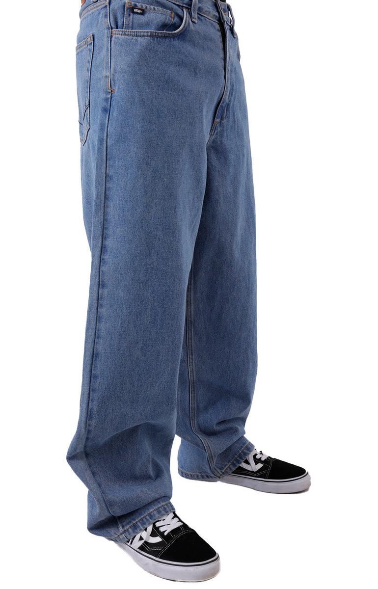 Vans Covina Stonewashed Baggy 5-Pocket Denim Trousers - A Modern Classic
