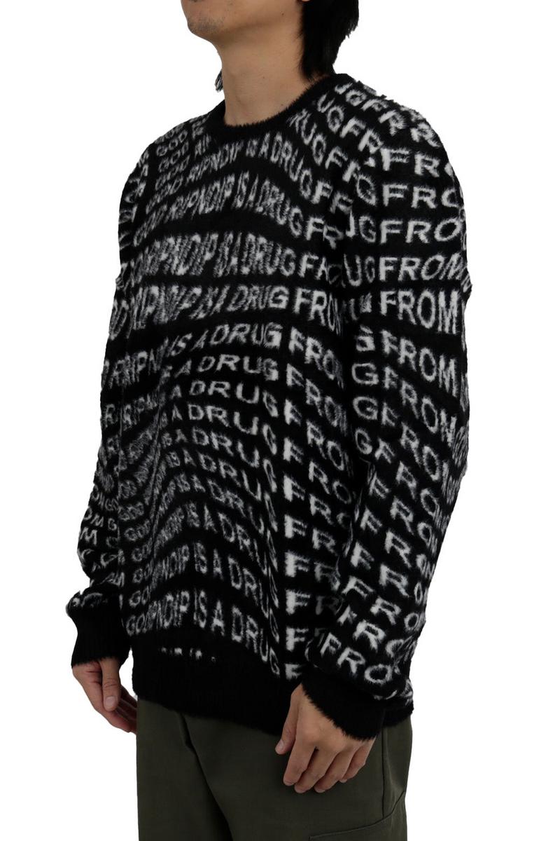 RIPNDIP's Heavenly Knit Mohair Sweater - A Divine Fashion Statement