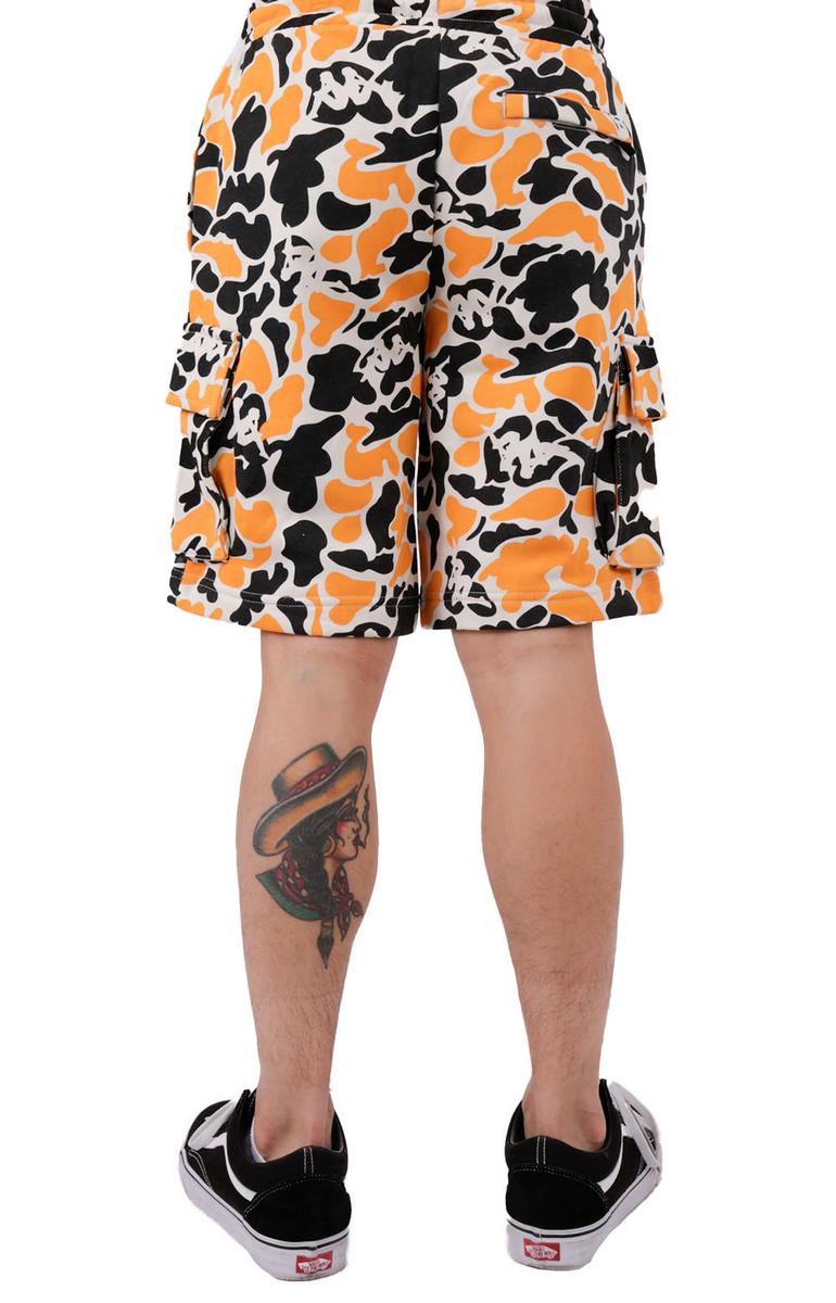 Kappa Men's Stylish Bermuda Shorts - Black Smoke/Grey