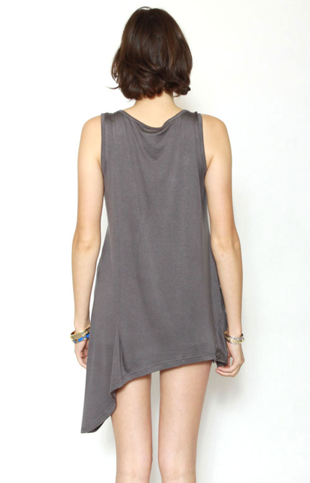 Gorgeous Marilyn Cut Tank Tunic