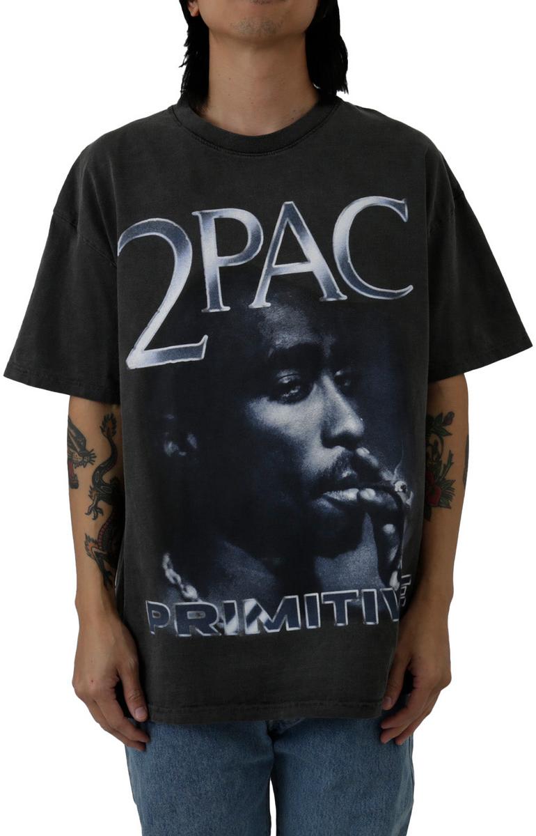 Exquisite Platinum Washed Black T-Shirt